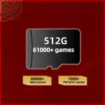 R36s Tarjeta Micro Sd 512GB 61000+ juegos