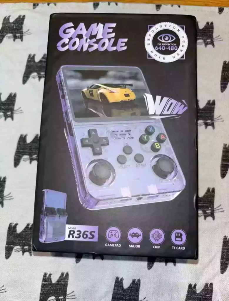 r36s handheld game